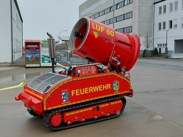 Roter Robort: Das Löschunterstützungsfahrzeug