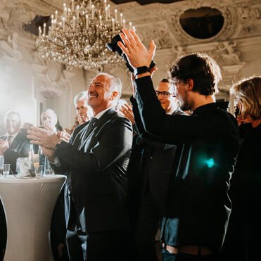 The Young ClassX Ensemble sorgen für Begeisterung und beste Stimmung im Kaisersaal