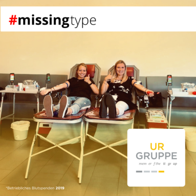 Blutspendetag bei der BAUR-Gruppe