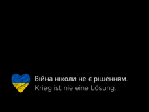 Війна ніколи не є рішенням - Krieg ist nie eine Lösung