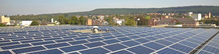 Photovolatikanlage an Burgkunstadter Standort